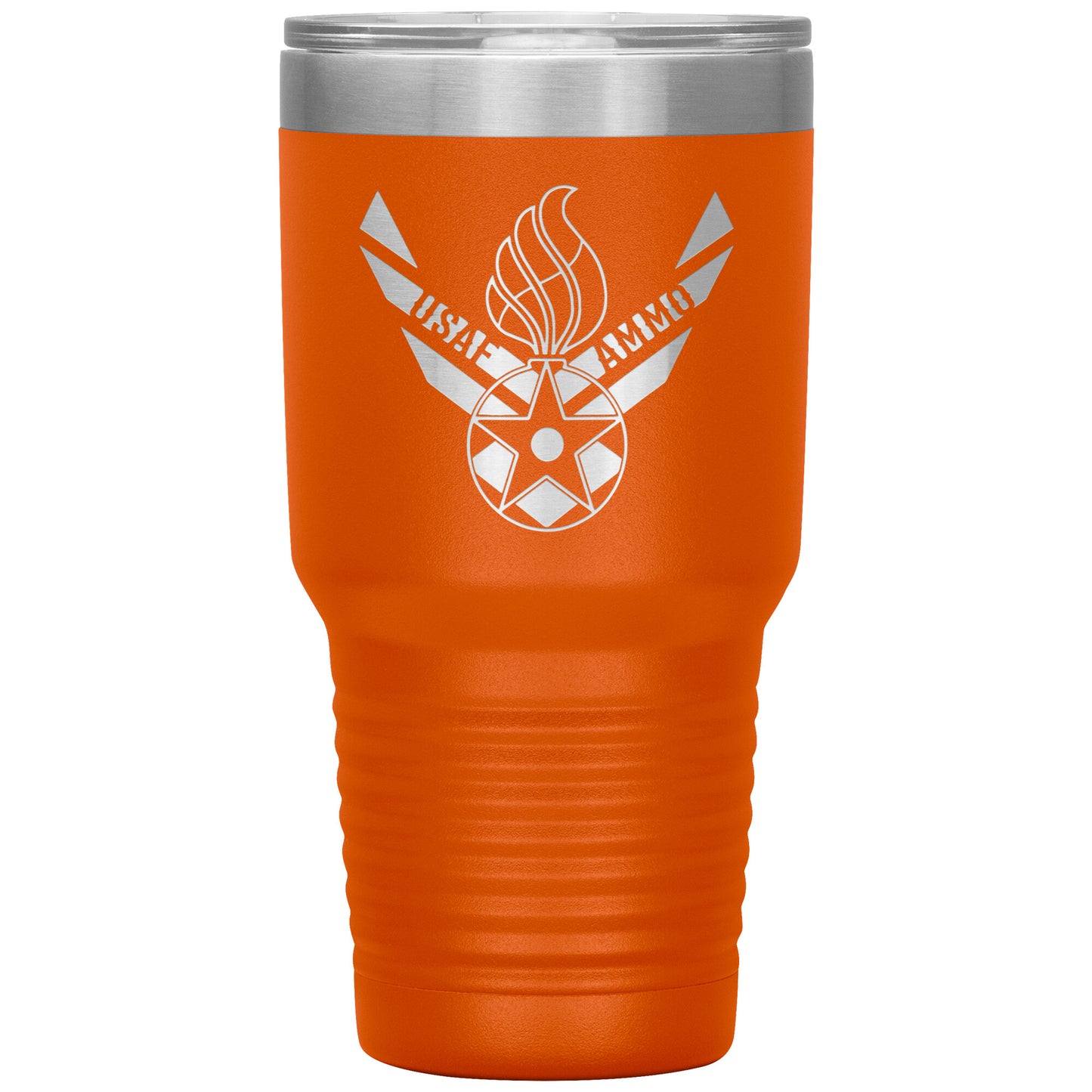 USAF AMMO AF Vector Logo Combined With Pisspot 30oz Tumbler