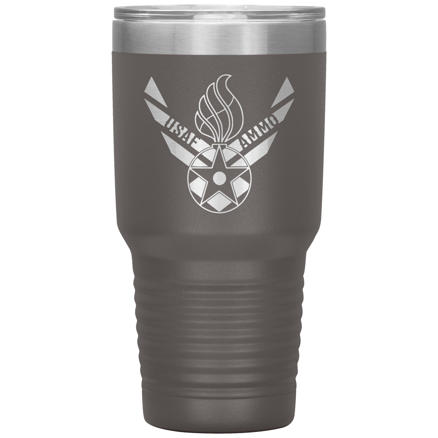 USAF AMMO AF Vector Logo Combined With Pisspot 30oz Tumbler