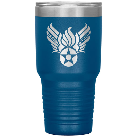 USAF AMMO Hap Arnold Logo Combined With Pisspot 30oz Tumbler