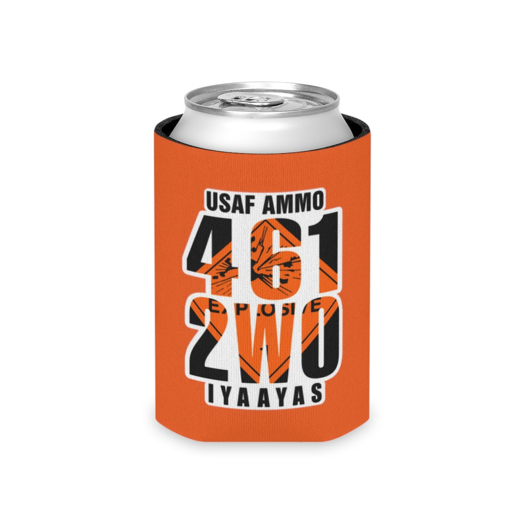 USAF AMMO 461 2W0 Placard Background Logo Can Cooler