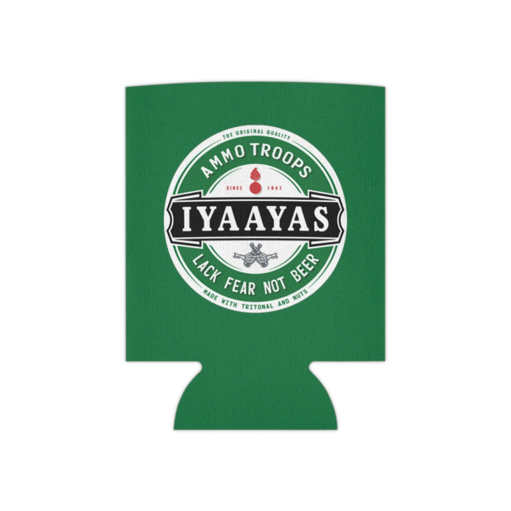 AMMO Troops Lack Fear Not Beer Famous Dutch Beer Logo Pisspot IYAAYAS Can Cooler