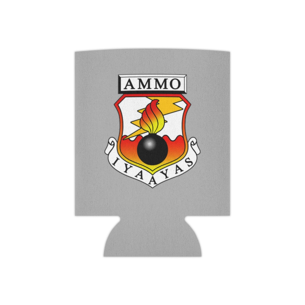 USAF AMMO Command Patch Logo Pisspot Lightning Bolt Fire Color Can Cooler
