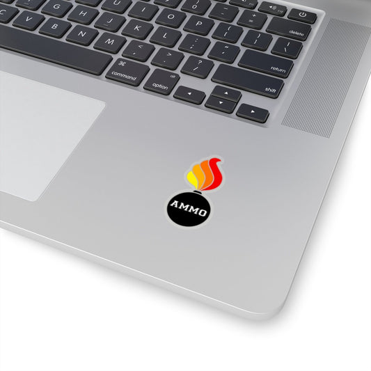 Basic AMMO Pisspot With AMMO Word Kiss-Cut Vinyl Indoor Stickers