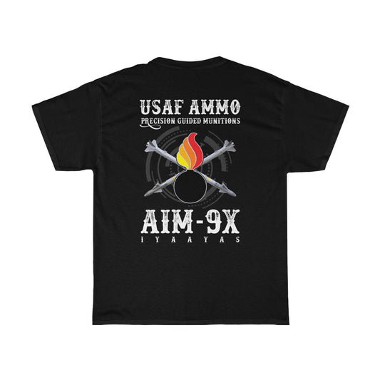 USAF AMMO Precision Guided Munitions AIM-9X IYAAYAS Unisex Gift T-Shirt