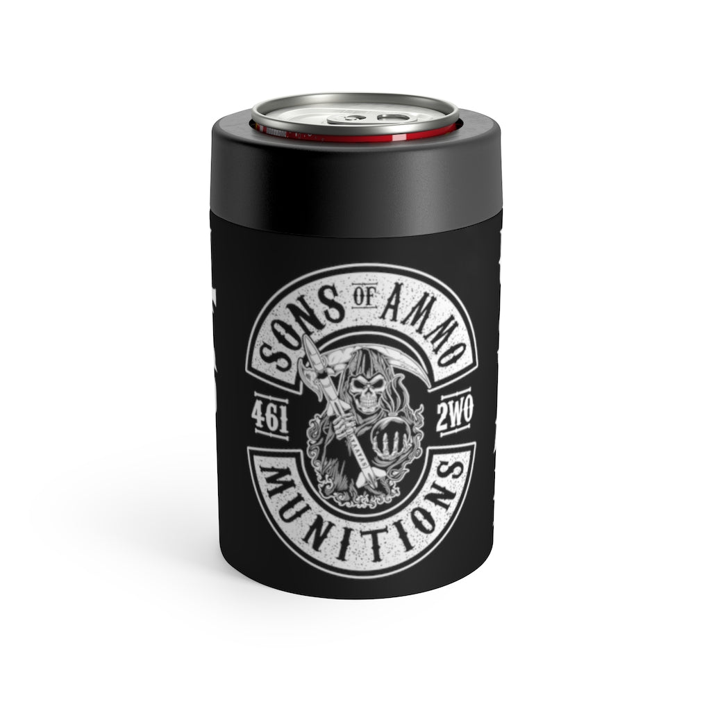 USAF AMMO Sons of AMMO Grim Reaper 461 IYAAYAS Beer Can Holder and Cooler