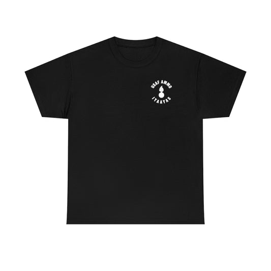 AMMO Veteran Vertical Grunge Distressed Flag Pisspot IYAAYAS Mens Gift T-Shirt