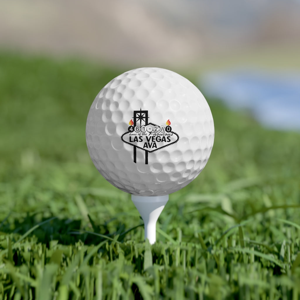 Las Vegas AVA AMMO Veteran Association Logo Munitions Heritage Golf Balls, 6pcs