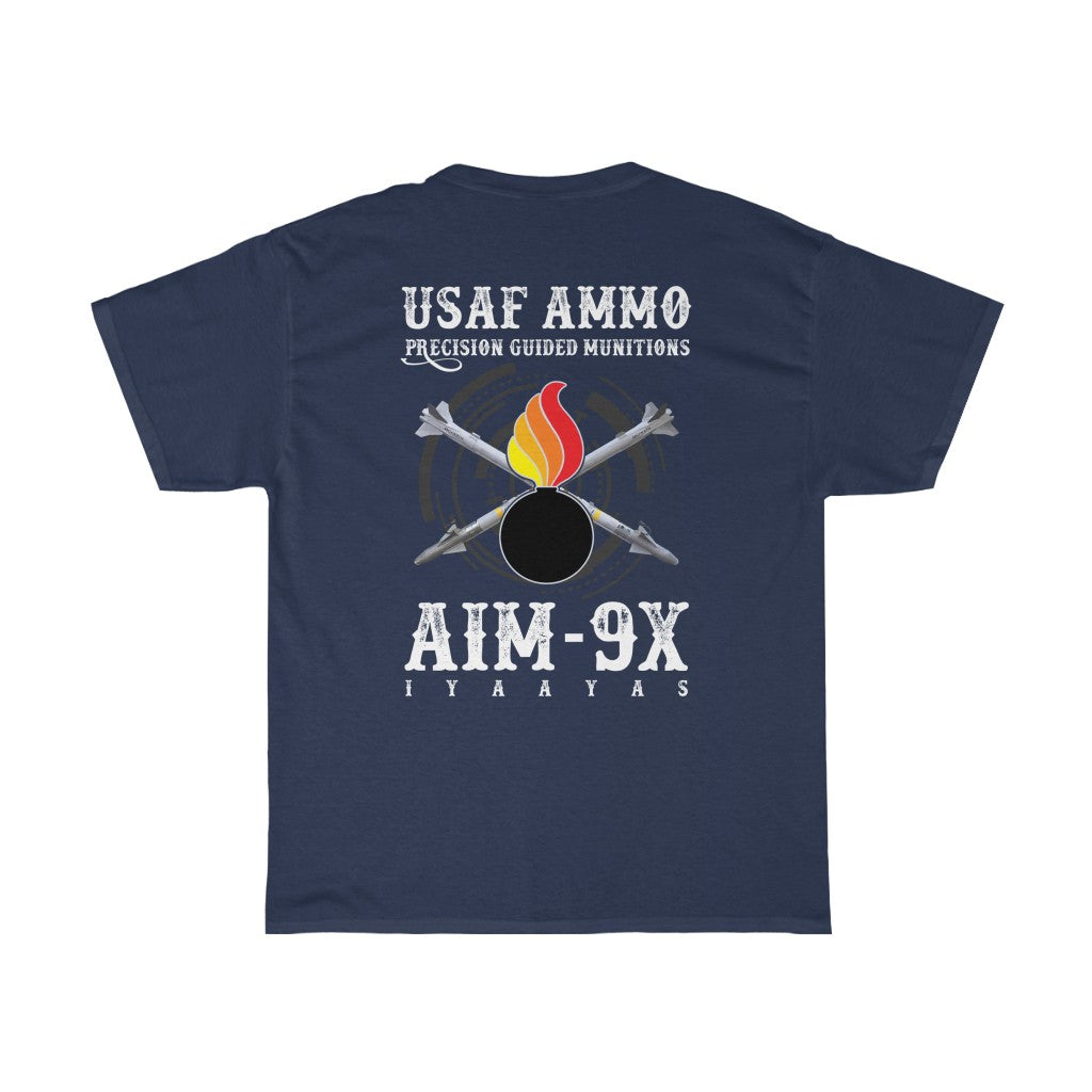 USAF AMMO Precision Guided Munitions AIM-9X IYAAYAS Unisex Gift T-Shirt