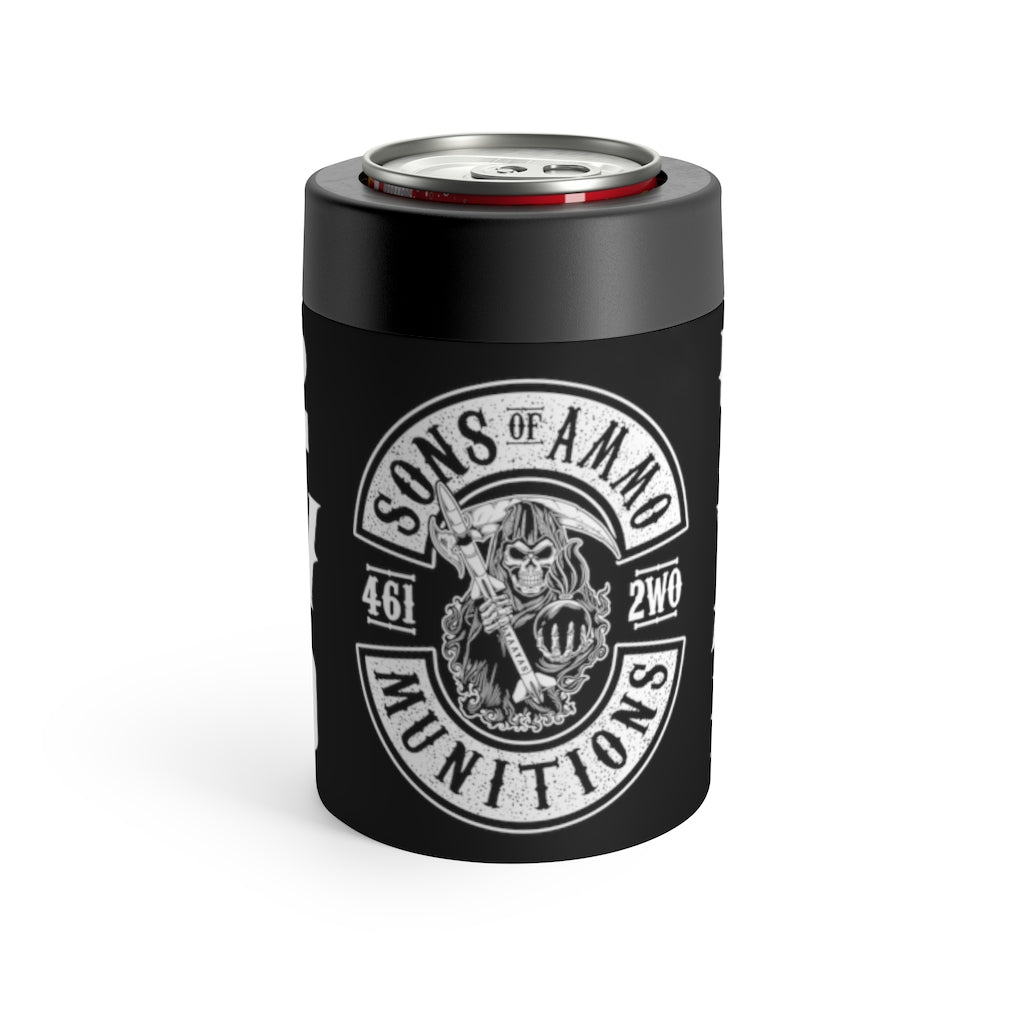 USAF AMMO Sons of AMMO Grim Reaper 2W0 IYAAYAS Beer Can Holder and Cooler