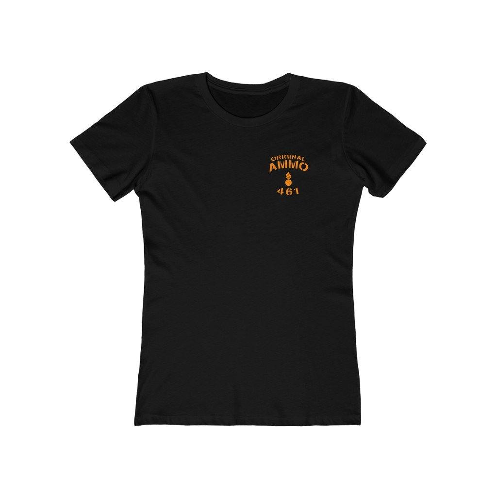 Original AMMO 461 Veteran Pisspot IYAAYAS Women's The Boyfriend Tee - AMMO Pisspot IYAAYAS Gear