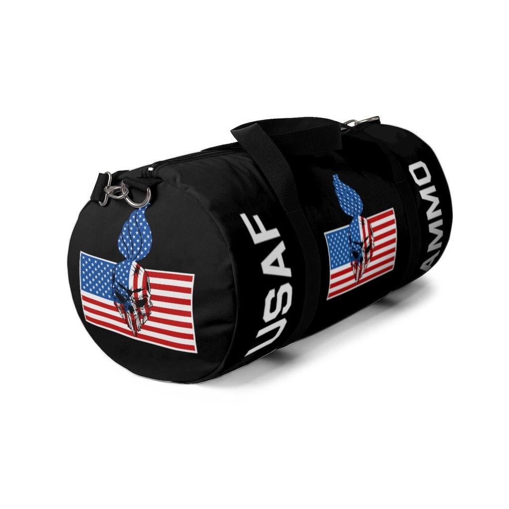 USAF AMMO Skull Pisspot American Flag IYAAYAS Munitions Heritage Duffel Bag - AMMO Pisspot IYAAYAS Gear