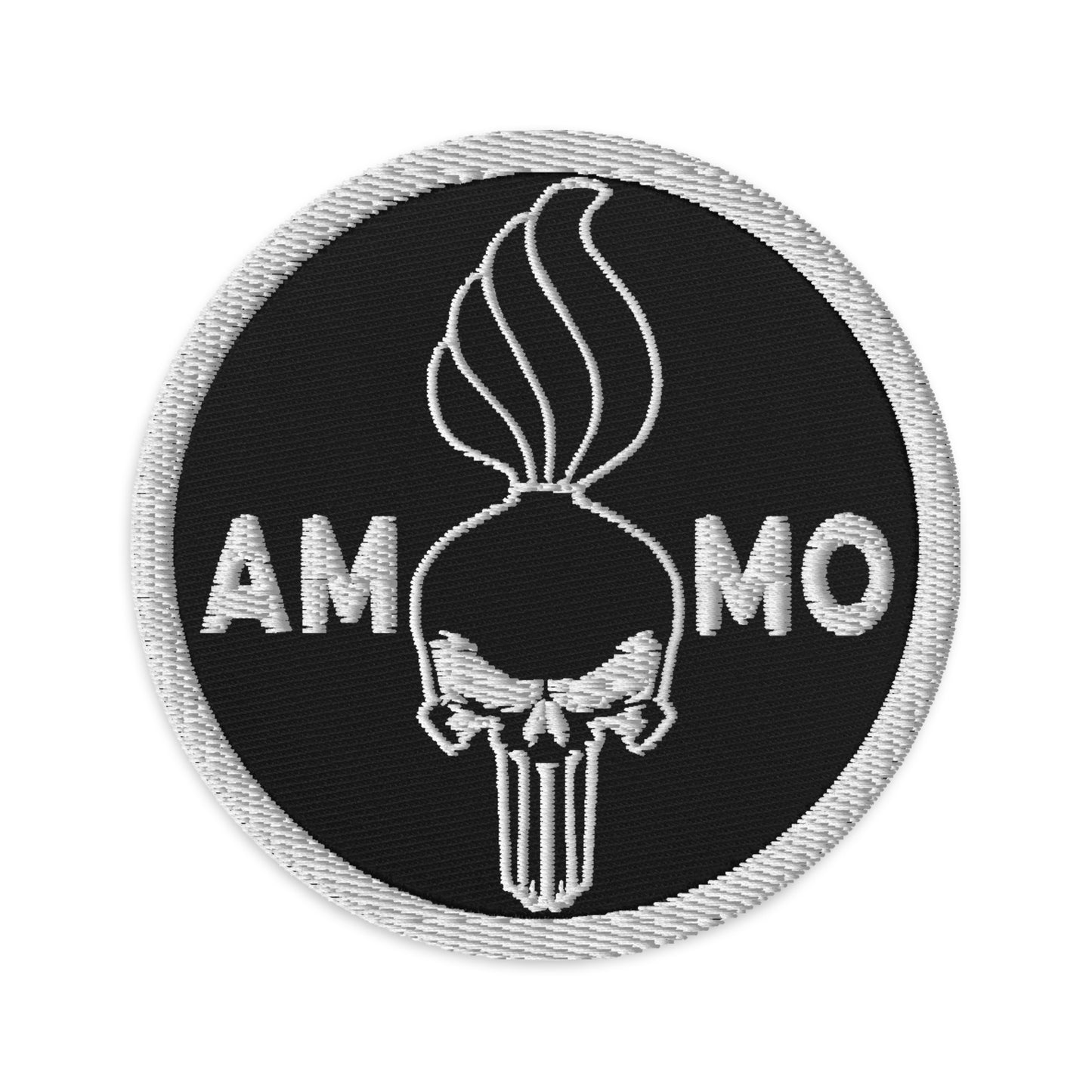 USAF AMMO Punisher Pisspot Circular Logo Embroidered Patches