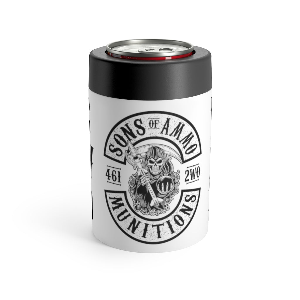 USAF AMMO Sons of AMMO Grim Reaper 2W0 IYAAYAS Beer Can Holder and Cooler
