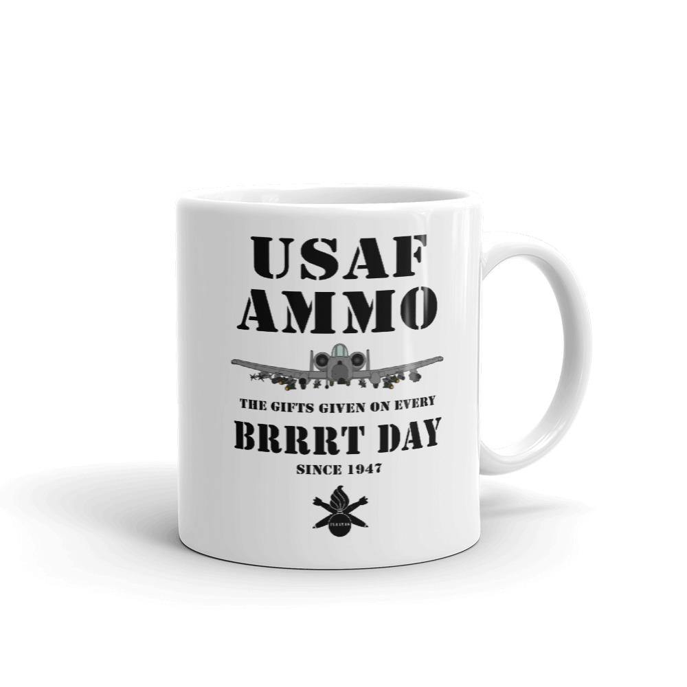 USAF AMMO Gifts Given On Every BRRRT day A-10 IYAAYAS Pisspot Coffee Mug - AMMO Pisspot IYAAYAS Gear