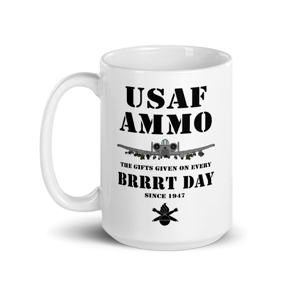 USAF AMMO Gifts Given On Every BRRRT day A-10 IYAAYAS Pisspot Coffee Mug - AMMO Pisspot IYAAYAS Gear