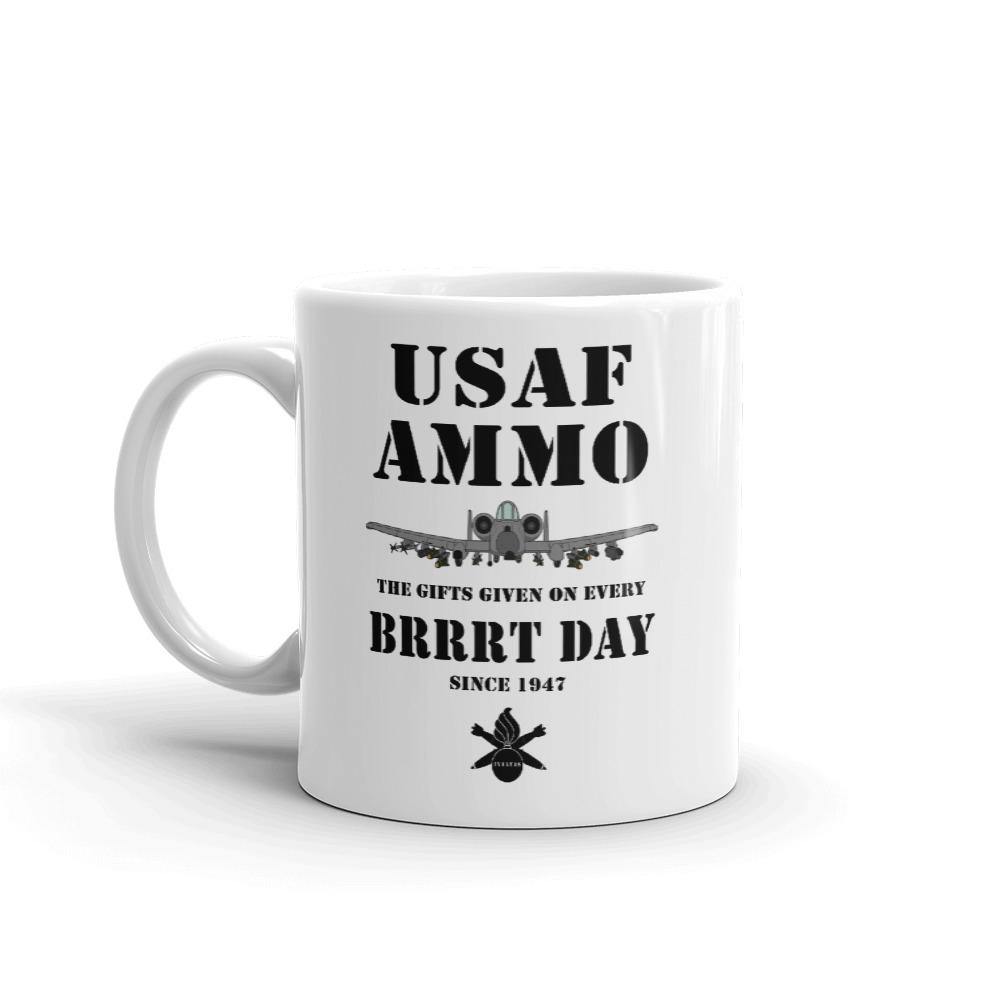 USAF AMMO Gifts Given On Every BRRRT day A-10 IYAAYAS Pisspot Coffee Mug - AMMO Pisspot IYAAYAS Gear