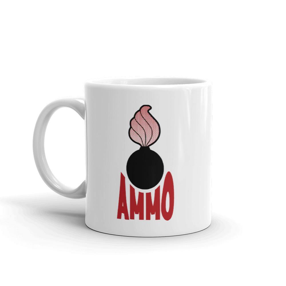 Old School Style USAF AMMO Pisspot Maintenance Badge Coffee Mug - AMMO Pisspot IYAAYAS Gear