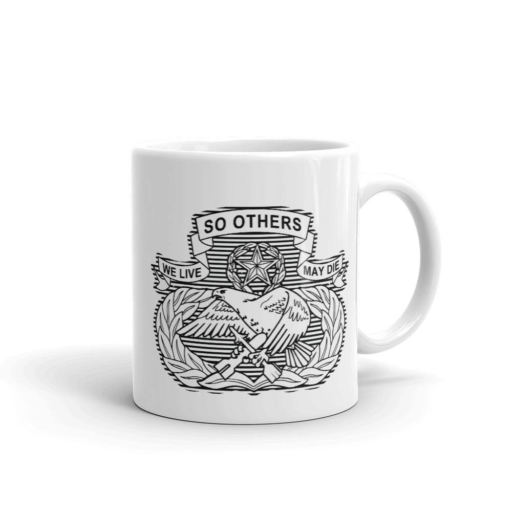 Old School Style USAF AMMO Pisspot Maintenance Badge Coffee Mug - AMMO Pisspot IYAAYAS Gear
